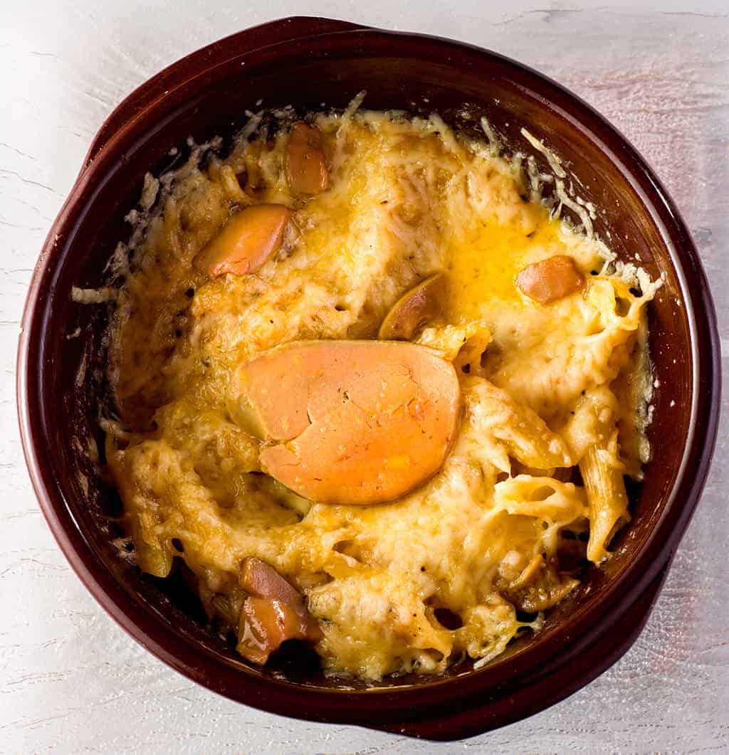 macaronade foie gras sauce truffe occitanie recette artisanale grand mère fêtes