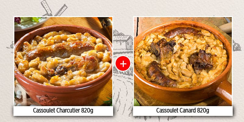 lot 2 cassoulets
