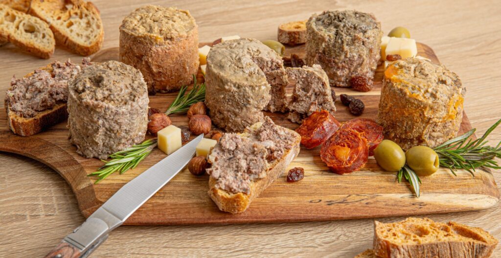 assortiment de 10 terrines