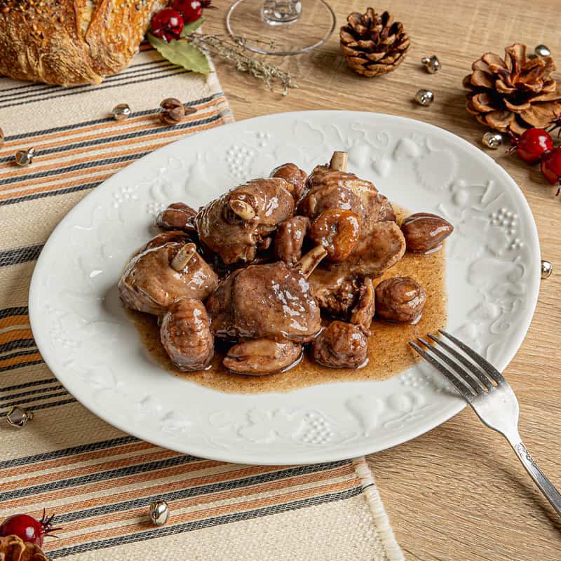 mijote canard chataigne