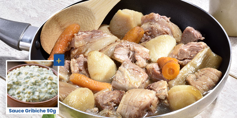 tête de veau et sa sauce gribiche