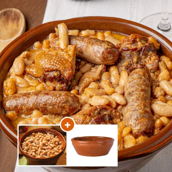 cassoulet au confit de canard de castelnaudary