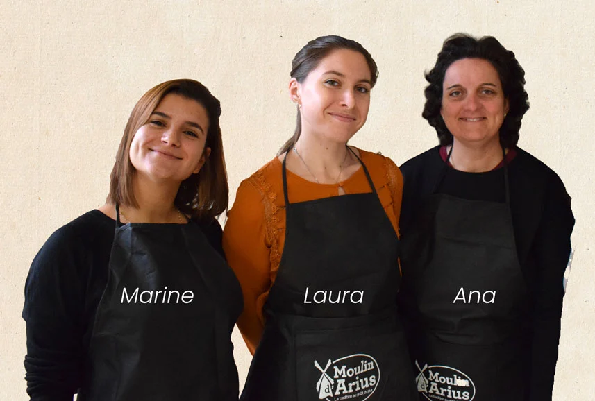 equipe du moulin arius