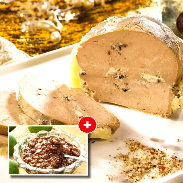 foie gras de canard igp et son confit de figues