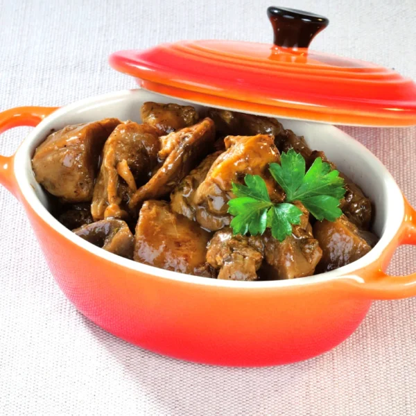 fricasse aux cepes